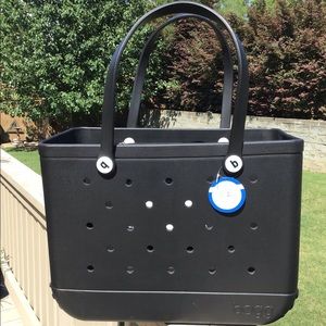 Black LARGE LBD Bogg Bag NWT